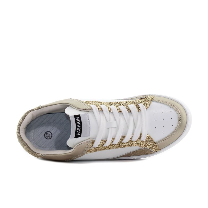 Yolera - Spark arany női sneaker