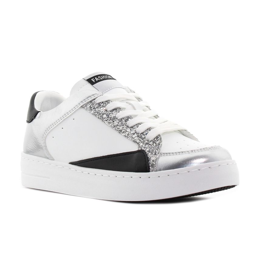 Yolera - Spark ezüst női sneaker