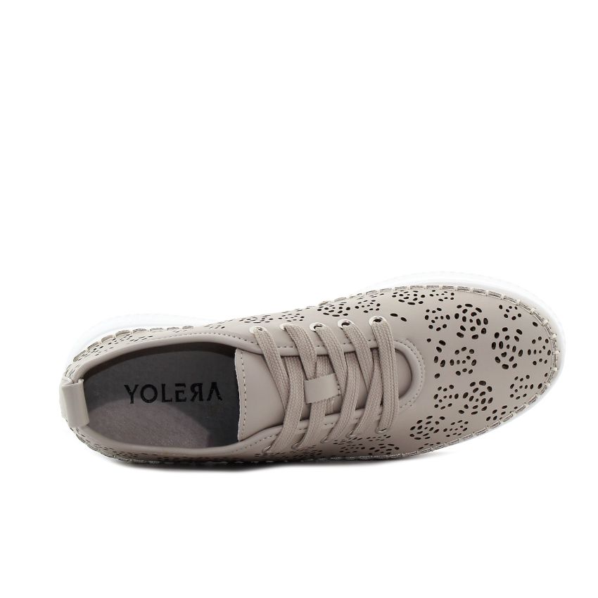 Yolera - Pattern bézs női sneaker