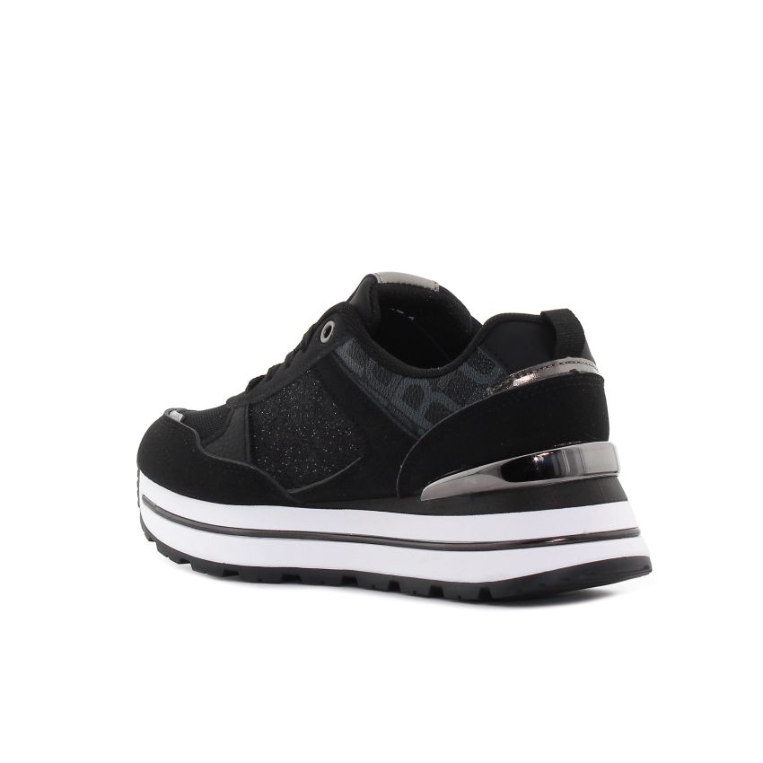 Yolera - Guns fekete női sneaker