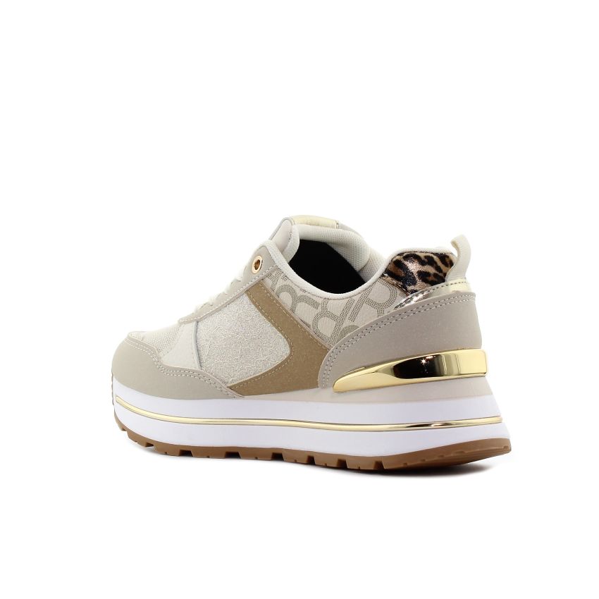 Yolera - Guns bézs női sneaker