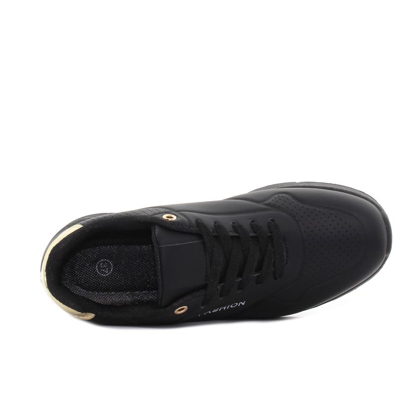 Yolera - Star fekete női sneaker