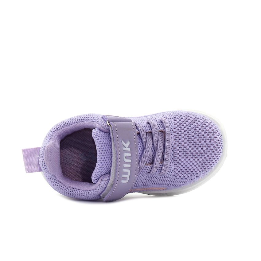 Wink - Sylon lila lány baba sneaker