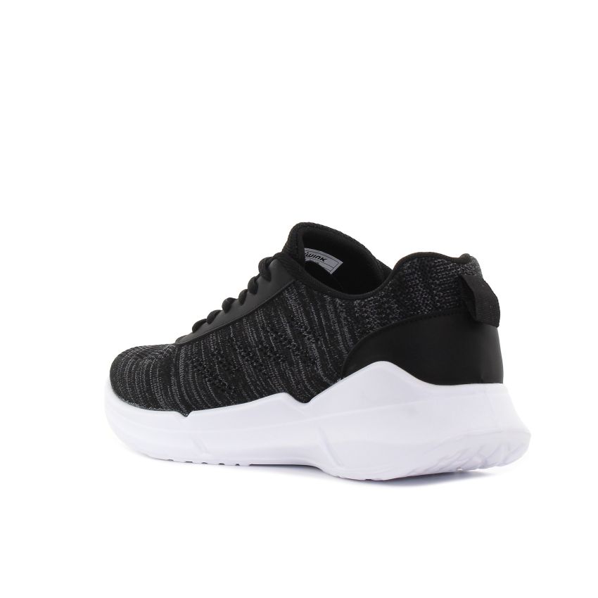 Wink - Relur fekete férfi fitnesz cipő futócipő