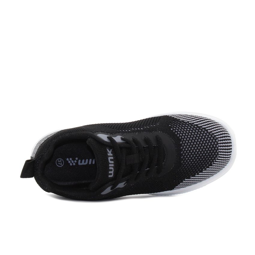 Wink - Polla fekete női fitnesz cipő futócipő