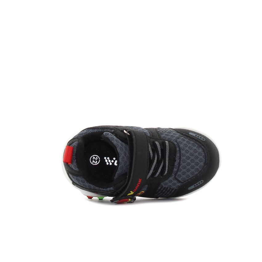 Wink - Nalan fekete fiú baba sneaker világítós