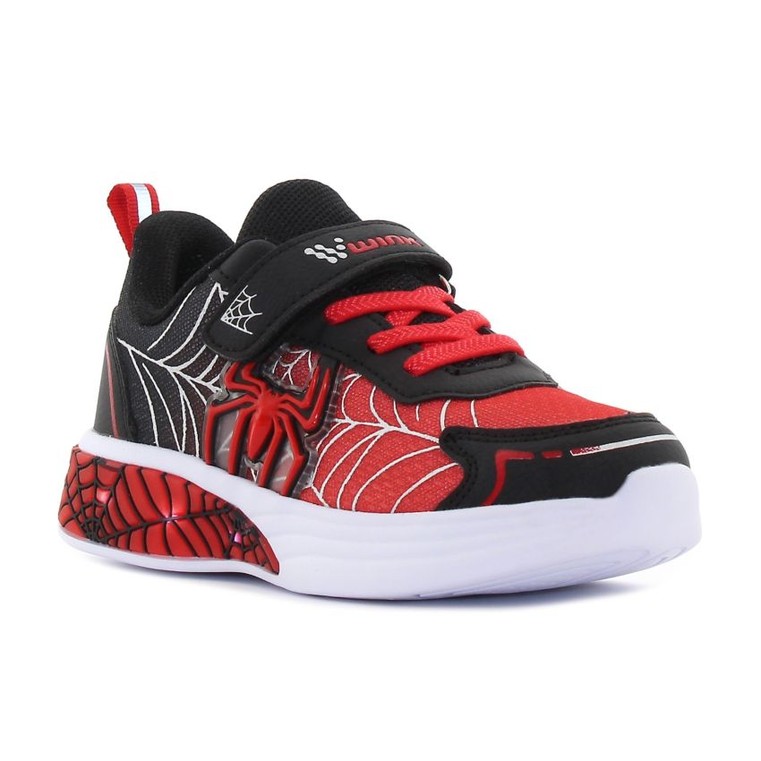 Wink - Zarin fekete fiú sneaker világítós