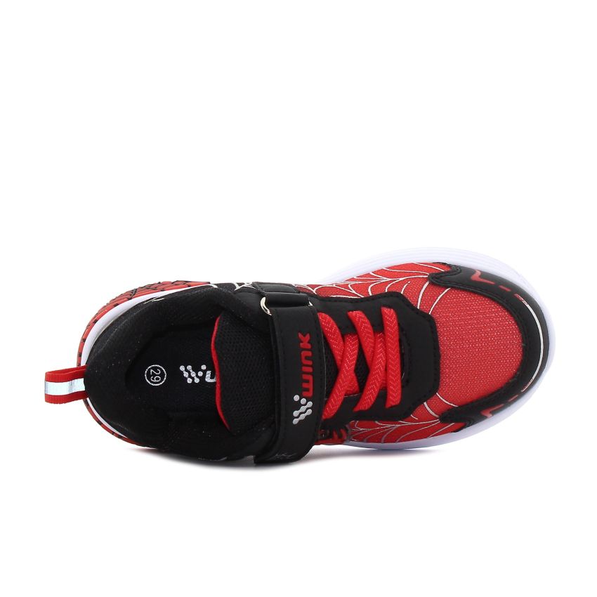 Wink - Zarin fekete fiú sneaker világítós