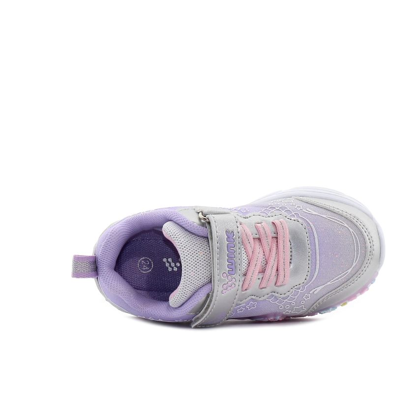 Wink - Cyran ezüst lány baba sneaker -FE61007-1B
