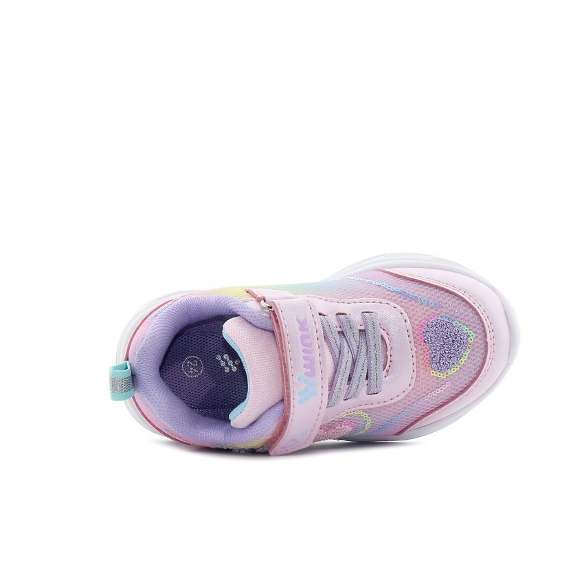 Wink - Kilyn rózsaszín lány baba villogó sneaker -FE61029-2B