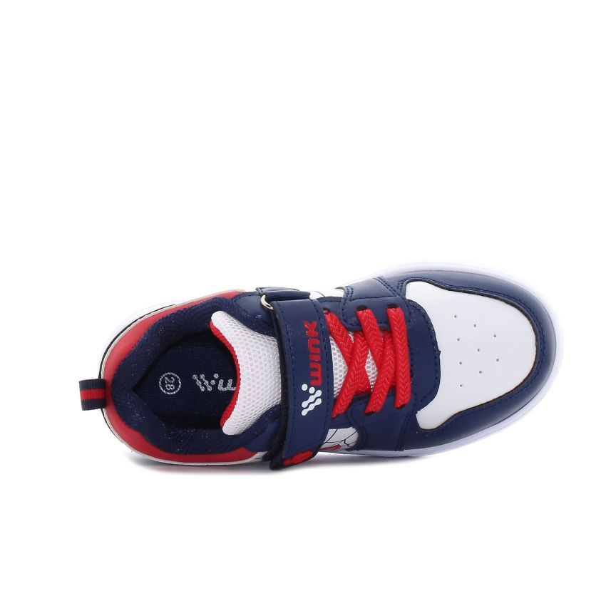 Wink - Arixx sötétkék fiú tépőzáras sneaker -FE61255-1GY