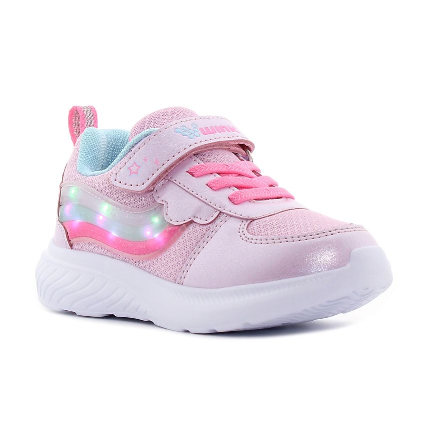 Wink - Ellix rózsaszín lány baba tépőzáras sneaker -FE61256-1B