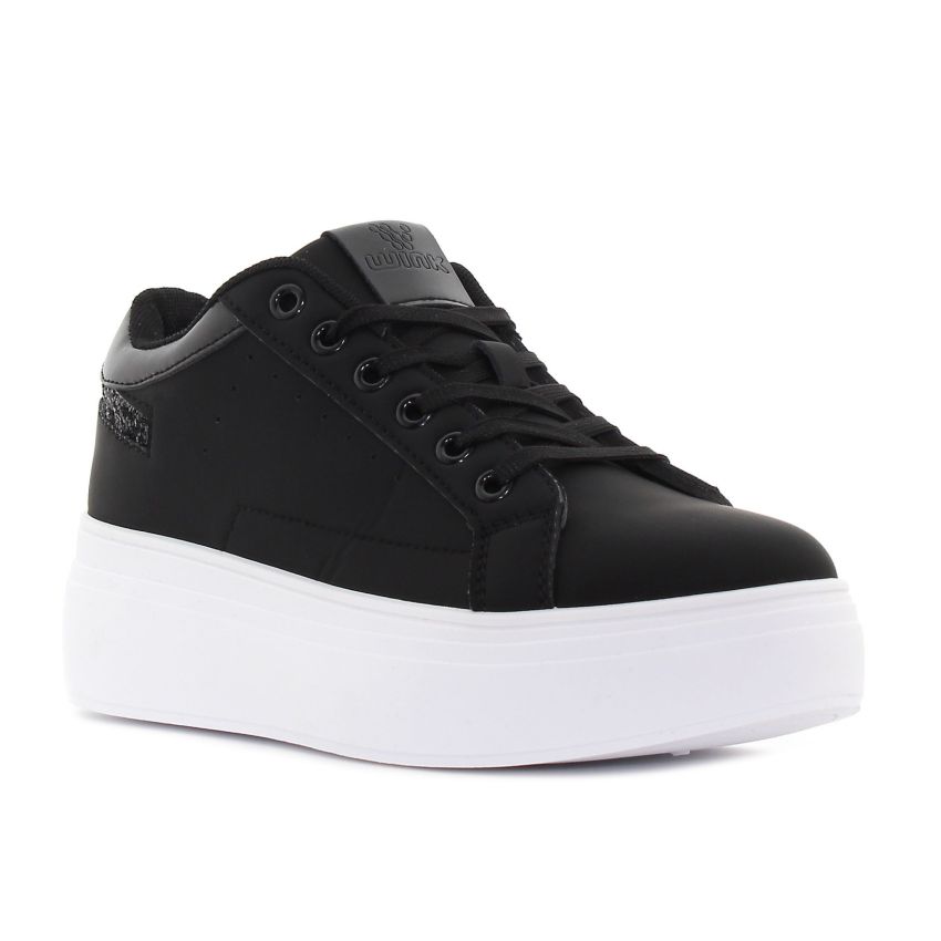 Wink - Saida fekete női sneaker -FG61108-1N