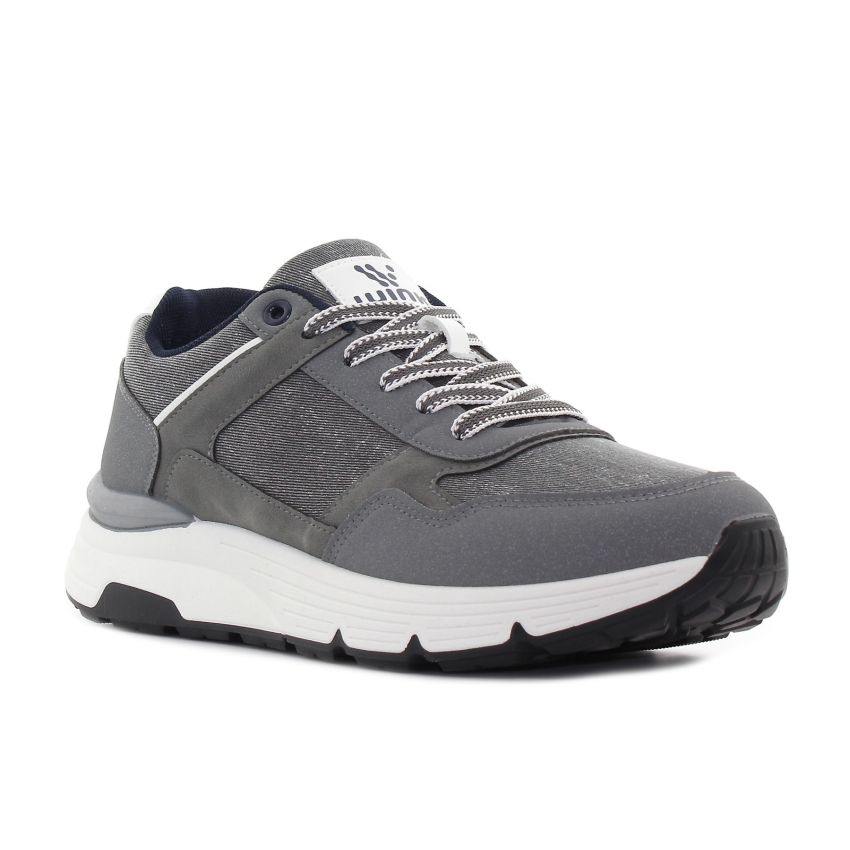Wink - Zyldan szürke férfi sneaker -FG61123-1F