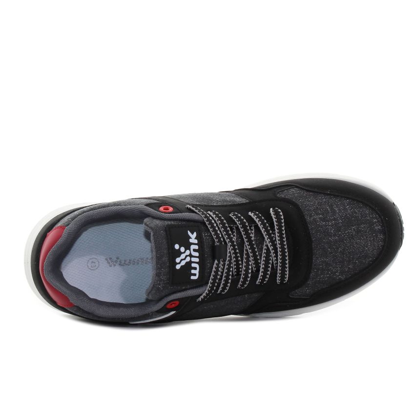 Wink - Zyldan fekete férfi sneaker -FG61123-3F