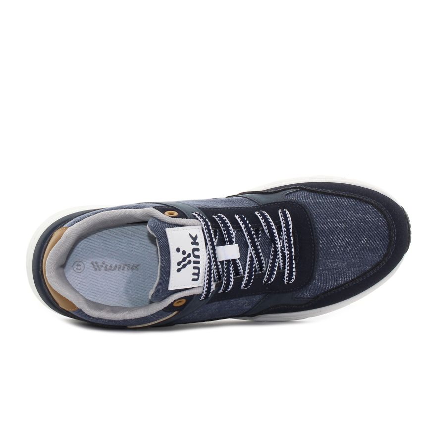 Wink - Zyldan sötétkék férfi sneaker -FG61123-4F