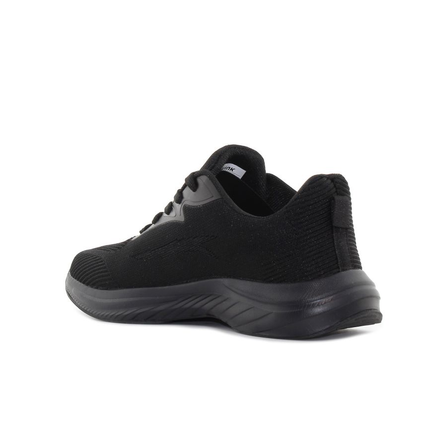 Wink - Vallar fekete férfi fitnesz cipő futócipő