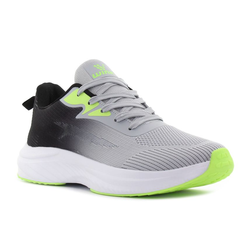 Wink - Vallar szürke férfi fitnesz cipő futócipő