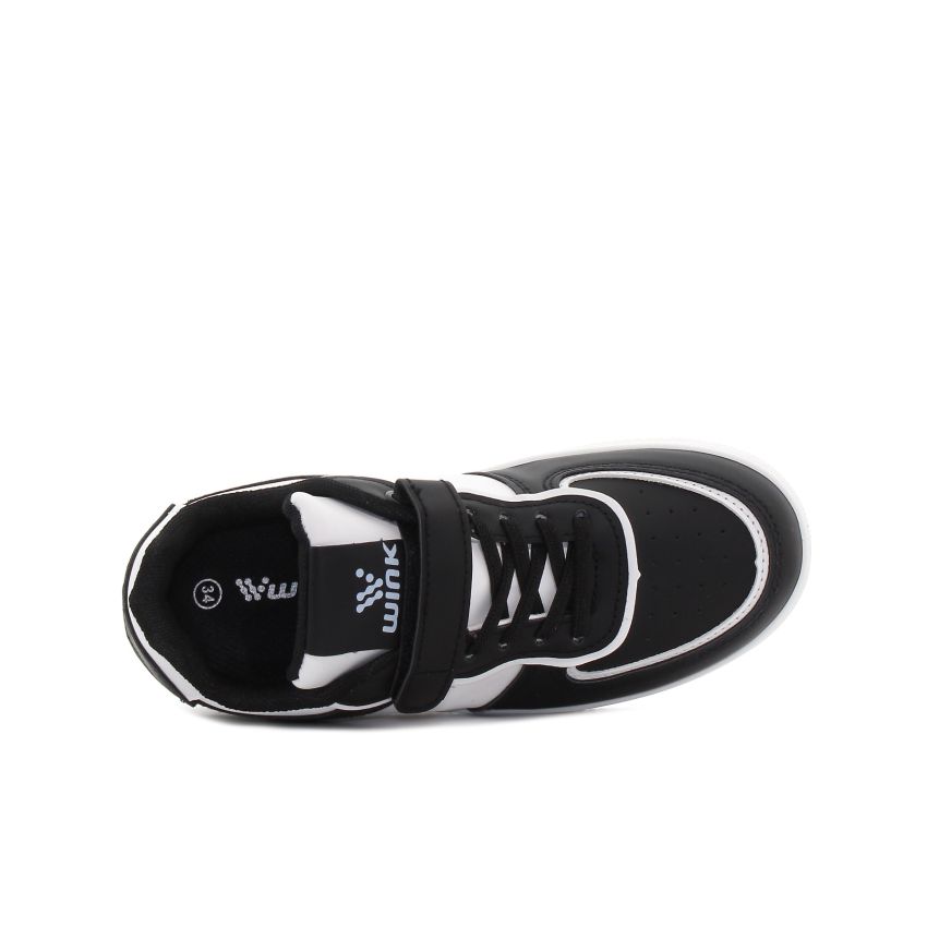 Wink - Elyon fekete fiú tépőzáras sneaker -FG61305-1GY