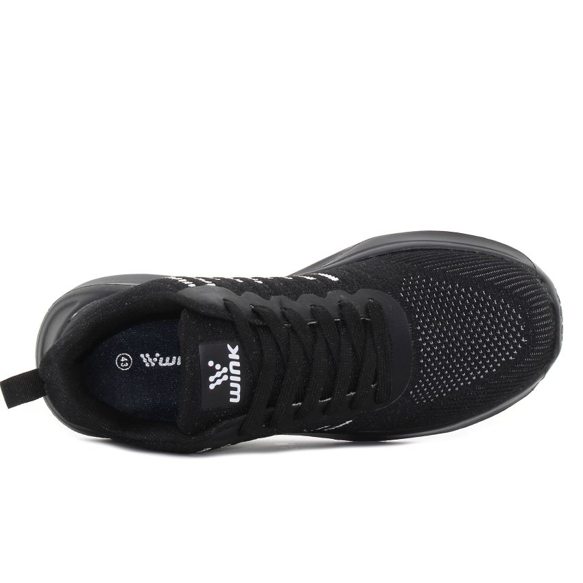 Wink - Ryul fekete férfi fitnesz cipő futócipő