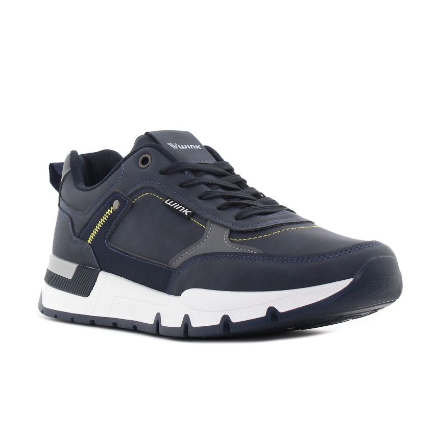 Wink - Conall sötétkék férfi sneaker