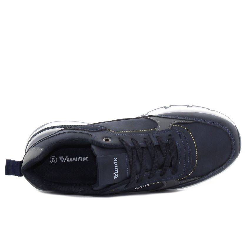 Wink - Conall sötétkék férfi sneaker