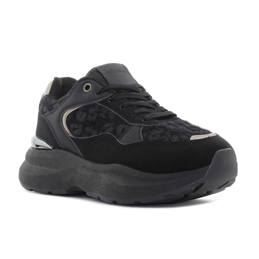 Wink - Lennis fekete női sneaker