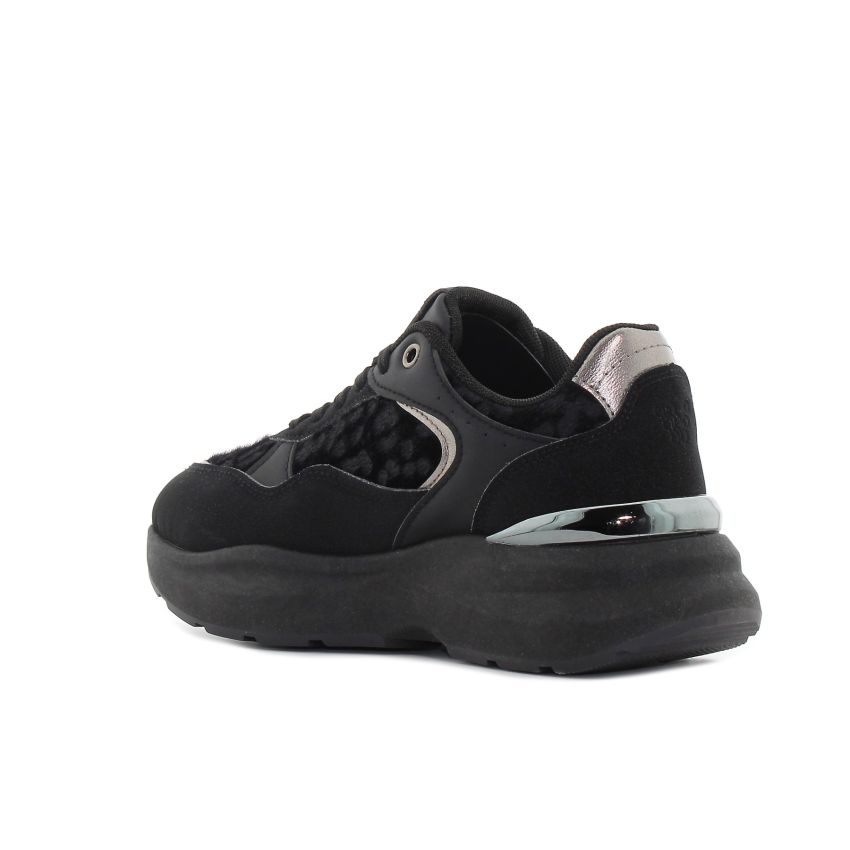 Wink - Lennis fekete női sneaker
