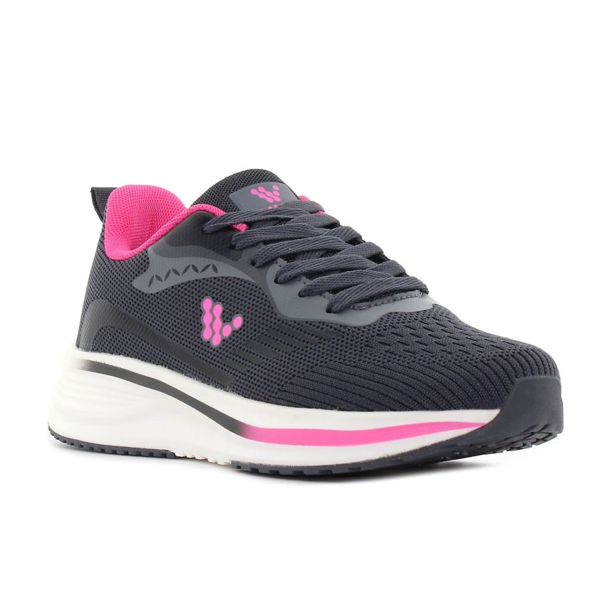 Wink - Nuvien szürke női fitnesz cipő futócipő