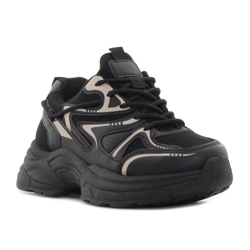 Wink - Apax fekete női sneaker