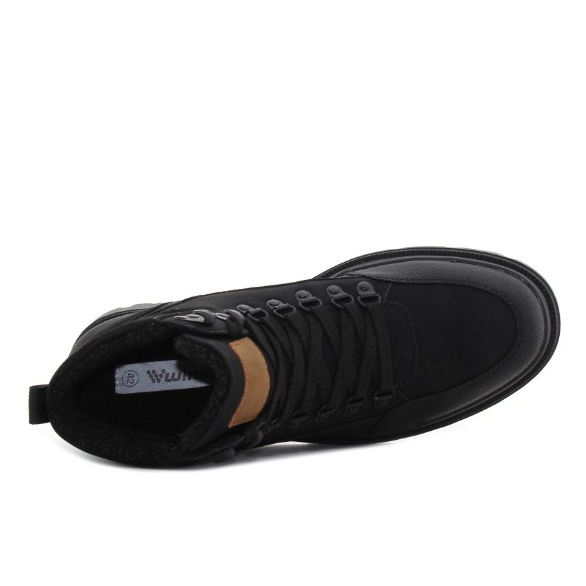 Wink - Teros fekete férfi bakancs