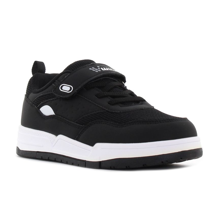 Wink - Zalrah fekete fiú tépőzáras sneaker -JE61027-5GY