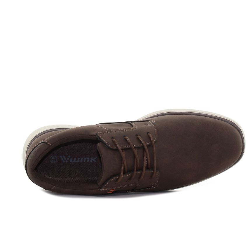 Wink - Trian barna férfi utcai cipő -LH61302-2F