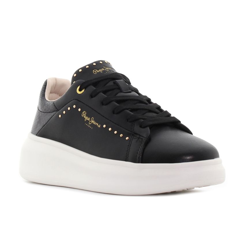 Pepe - Jeans Yara Glam fekete női sneaker