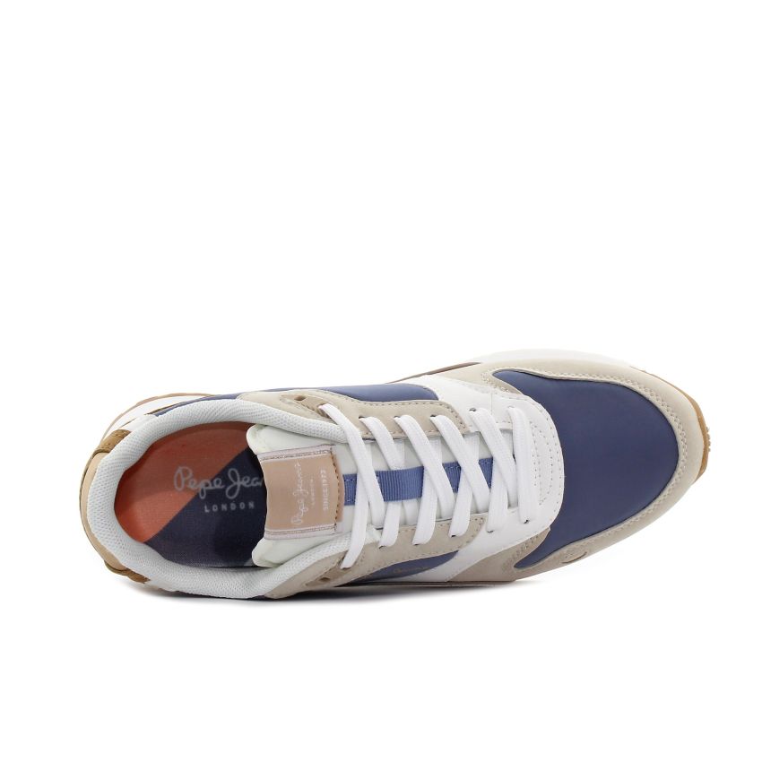 Pepe - Jeans Bexley City bézs női sneaker