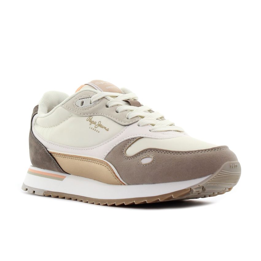 Pepe - Jeans Bexley City bézs női sneaker