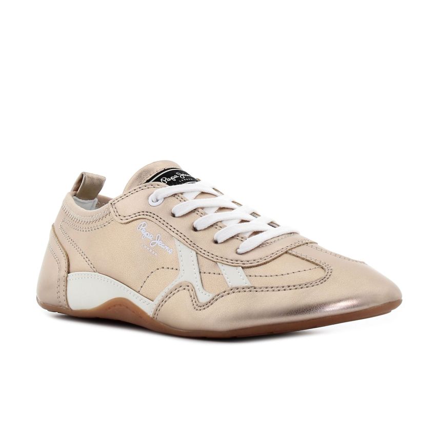 Pepe - Jeans Noa Shine rózsaarany női sneaker