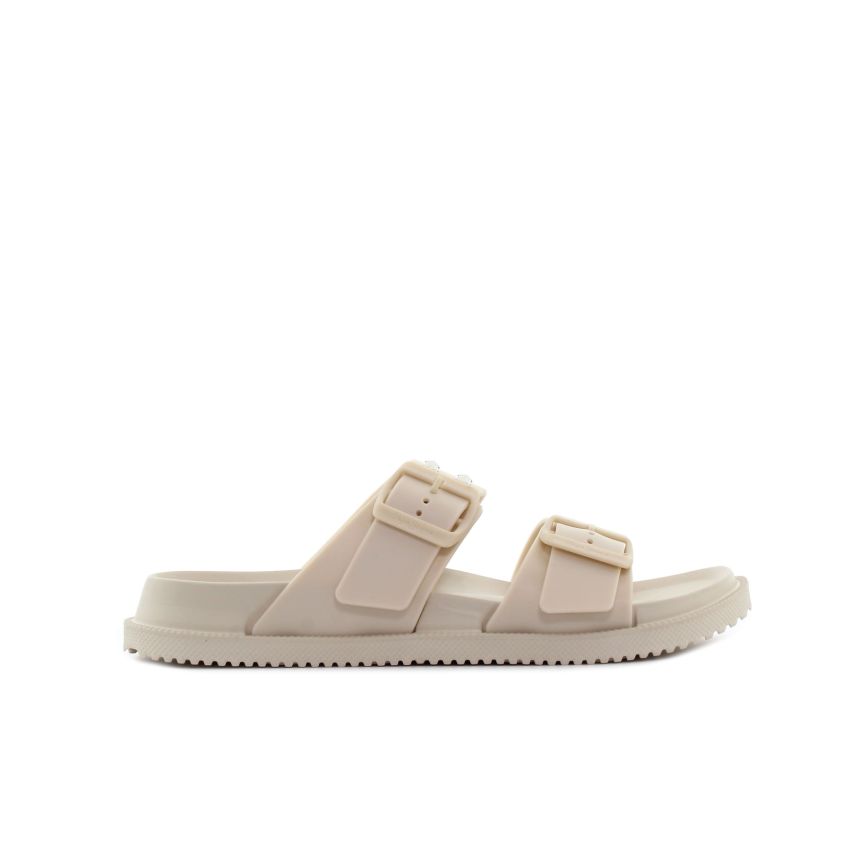 Pepe - Jeans Ocean Studs bézs női papucs