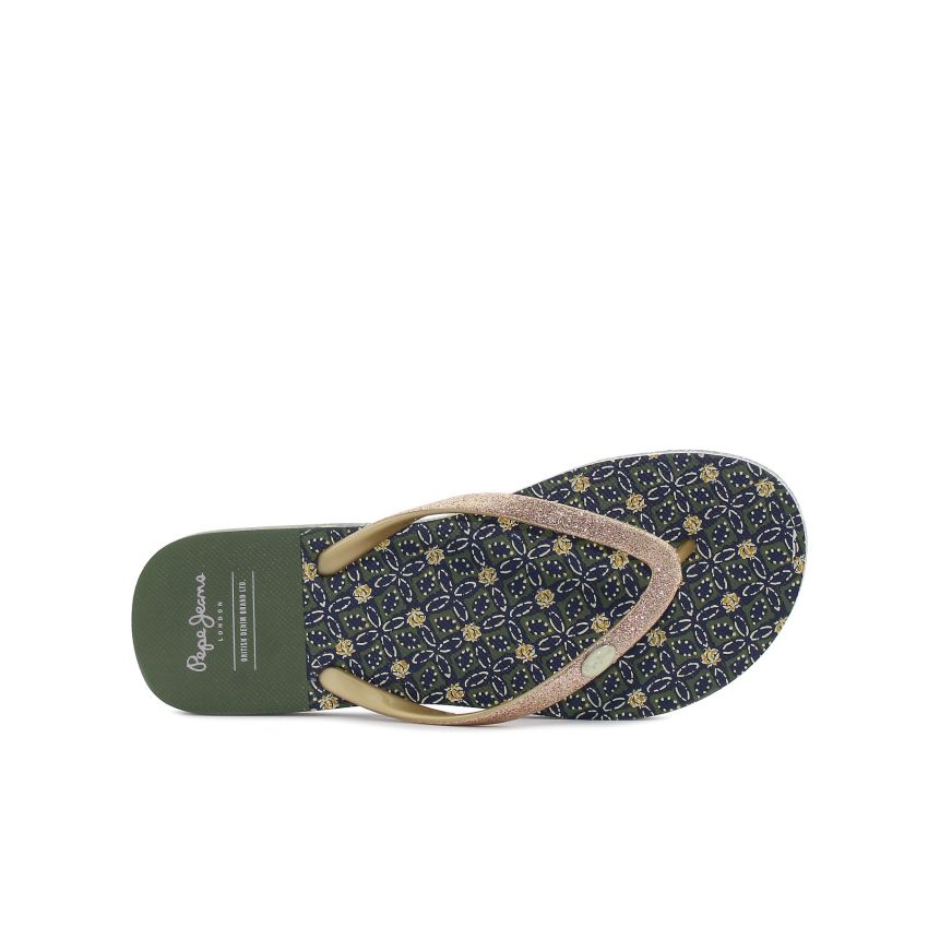 Pepe - Jeans Rake Wing arany női papucs -PLS700009-099