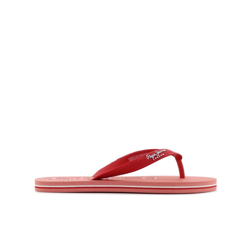 Pepe - Jeans Bay Beach Sun piros női papucs