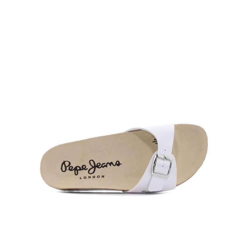 Pepe - Jeans Oban Nacar fehér női papucs