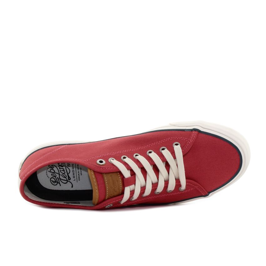 Pepe - Jeans Taylor Match piros férfi sneaker -PMS300016-201
