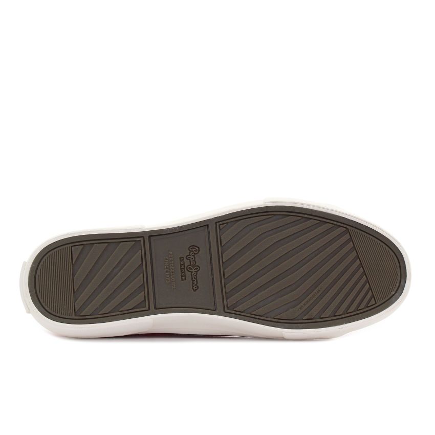 Pepe - Jeans Taylor Match piros férfi sneaker -PMS300016-201