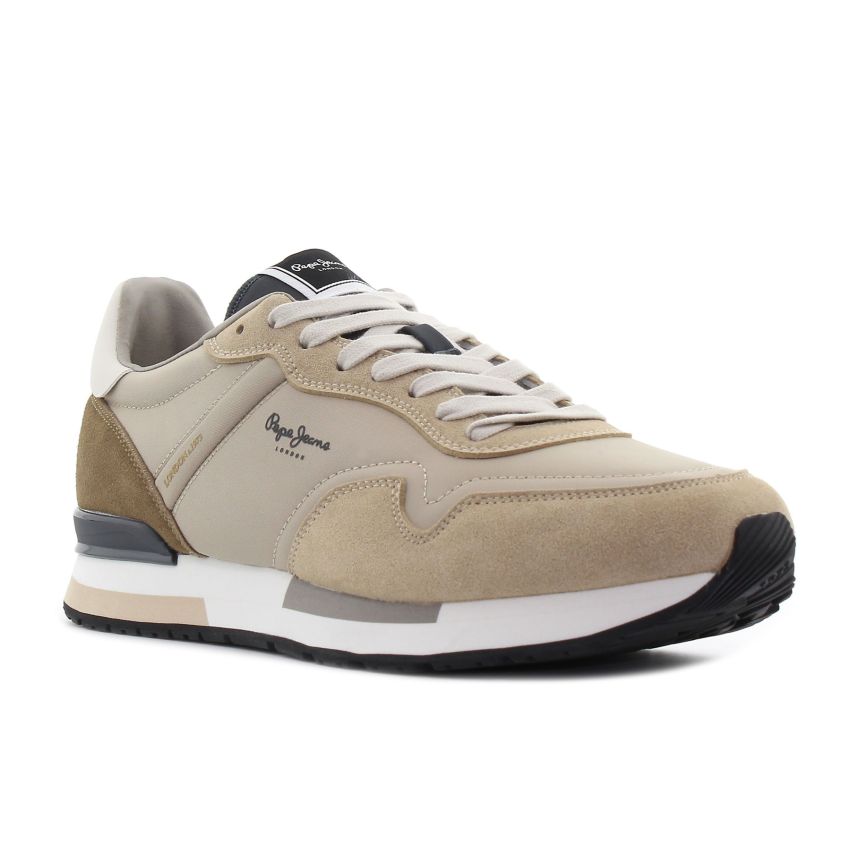 Pepe - Jeans Hailon Basic bézs férfi sneaker