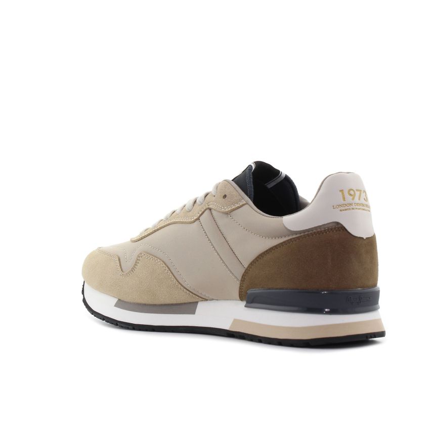 Pepe - Jeans Hailon Basic bézs férfi sneaker