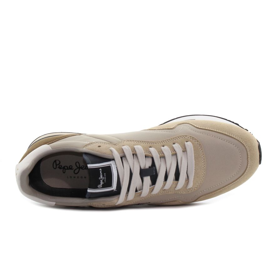 Pepe - Jeans Hailon Basic bézs férfi sneaker