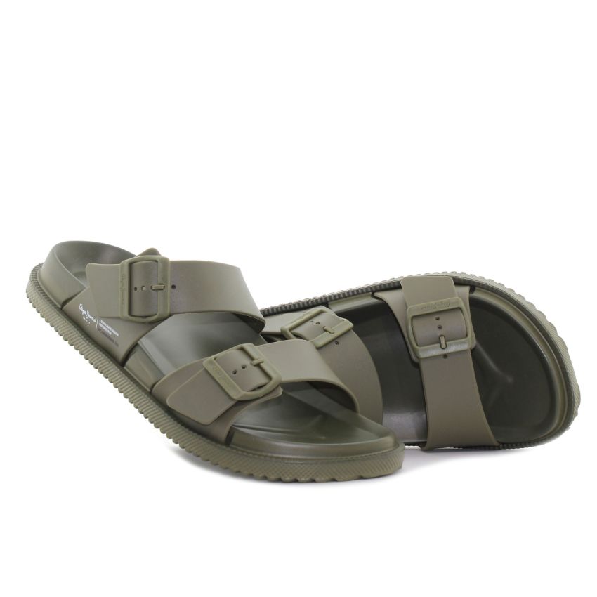 Pepe - Jeans Ocean Brand keki férfi papucs