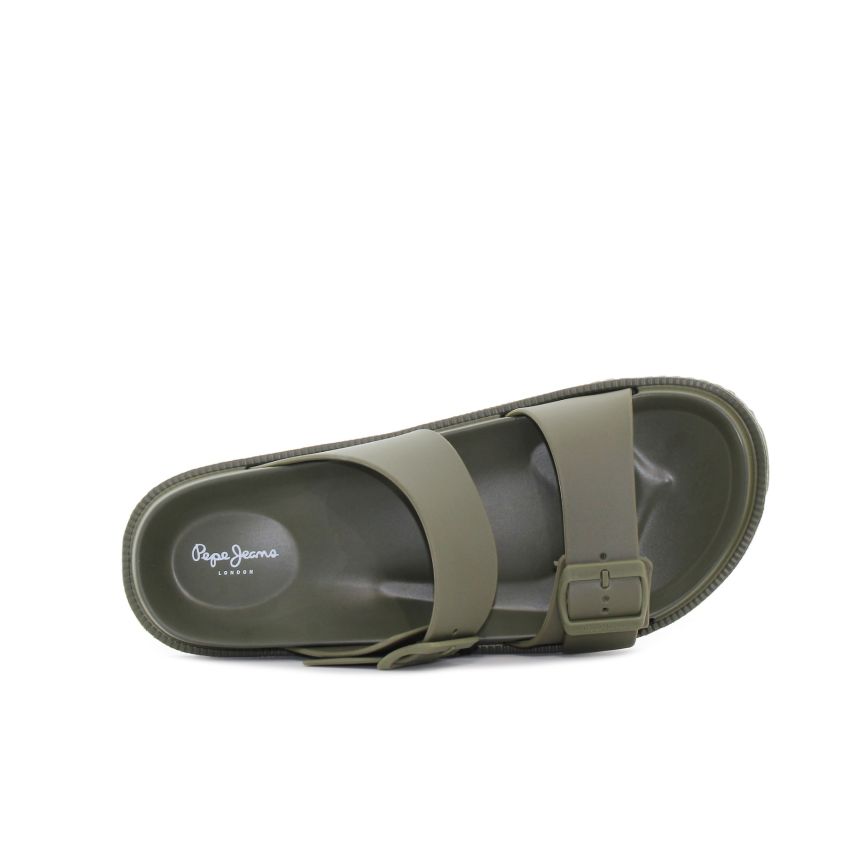 Pepe - Jeans Ocean Brand keki férfi papucs