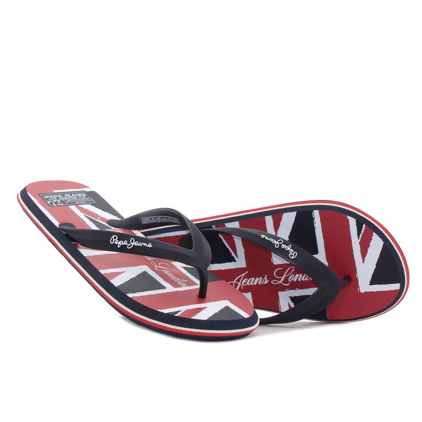 Pepe - Jeans Whale Rise sötétkék férfi papucs -PMS700014-595