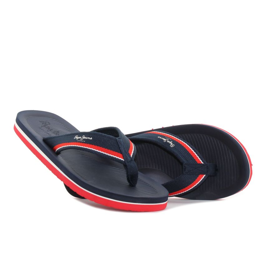 Pepe - Jeans West Boat sötétkék férfi papucs